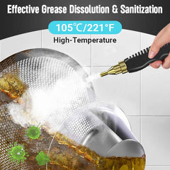 🔥Best seller worldwide✨2500W Handheld High-Temperature Pressurized Steam Cleaner